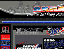 Tablet Screenshot of americankarting.us